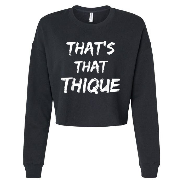 Thique Cute Trendy Top Thats That Thique Cute Concert Outfit Cropped Pullover Crew