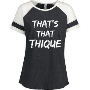 Thique Cute Trendy Top Thats That Thique Cute Concert Outfit Enza Ladies Jersey Colorblock Tee