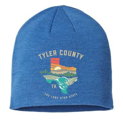 Tyler County Texas Outdoors Vintage Nature Design Great Gift Sustainable Beanie