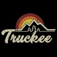 Truckee California Tahoe Retro Vintage Gift Idea Souvenir Bucket Hat