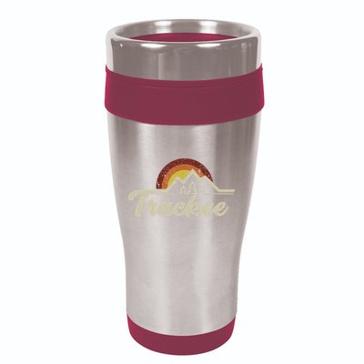 Truckee California Tahoe Retro Vintage Gift Idea Souvenir 16oz Travel Tumbler