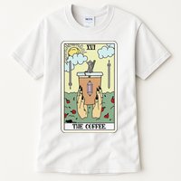 The Coffee Tarot Card Coffee Lover Caffeinated Witchy Hand Tall T-Shirt