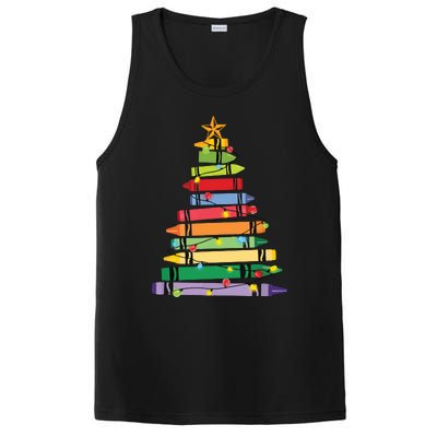 Teacher Christmas Tree PosiCharge Competitor Tank