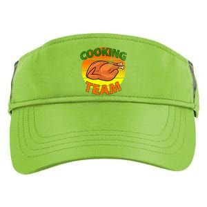 Thanksgiving Cooking Team Family Matching Adult Drive Performance Visor