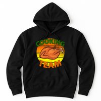 Thanksgiving Cooking Team Family Matching Hoodie