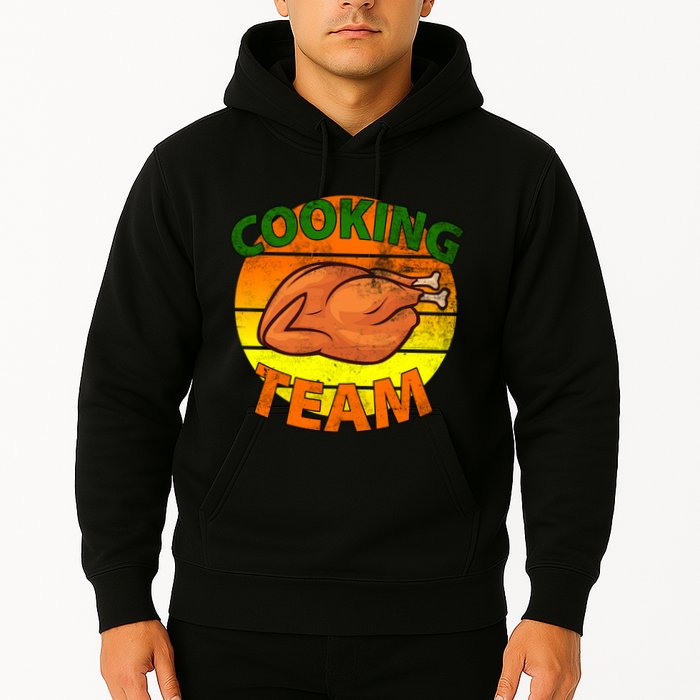 Thanksgiving Cooking Team Family Matching Hoodie