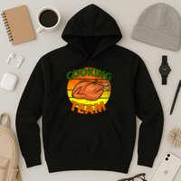 Thanksgiving Cooking Team Family Matching Hoodie