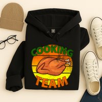 Thanksgiving Cooking Team Family Matching Hoodie