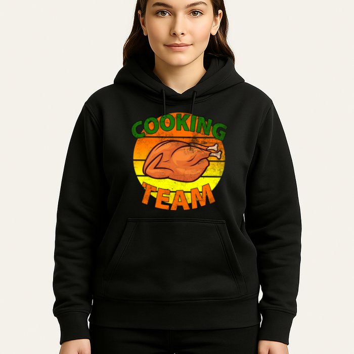 Thanksgiving Cooking Team Family Matching Hoodie
