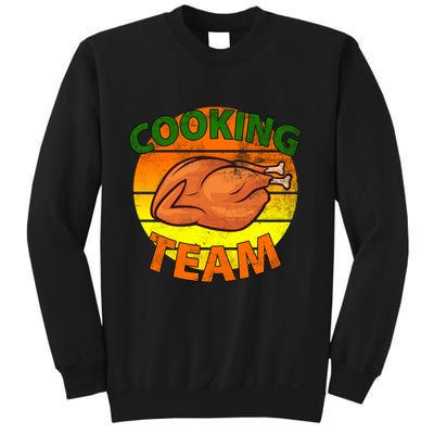 Thanksgiving Cooking Team Family Matching Sweatshirt