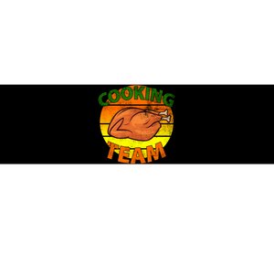 Thanksgiving Cooking Team Family Matching Bumper Sticker