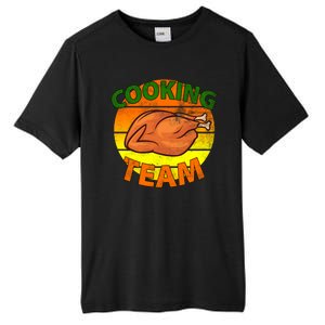 Thanksgiving Cooking Team Family Matching Tall Fusion ChromaSoft Performance T-Shirt