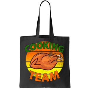 Thanksgiving Cooking Team Family Matching Tote Bag