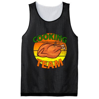 Thanksgiving Cooking Team Family Matching Mesh Reversible Basketball Jersey Tank