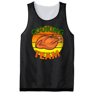 Thanksgiving Cooking Team Family Matching Mesh Reversible Basketball Jersey Tank