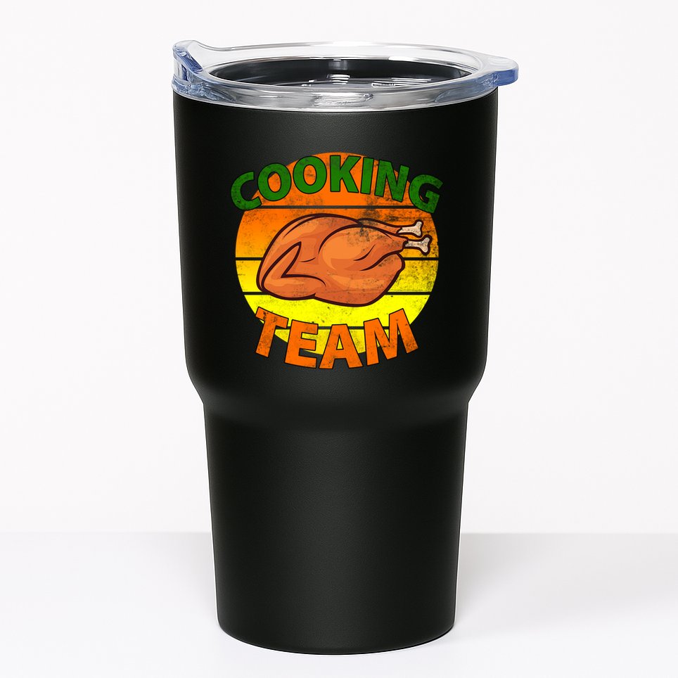 Thanksgiving Cooking Team Family Matching Tumbler