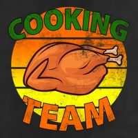 Thanksgiving Cooking Team Family Matching 25L Jumbo Tote