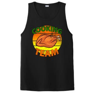 Thanksgiving Cooking Team Family Matching PosiCharge Competitor Tank