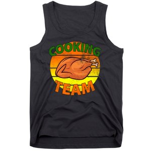 Thanksgiving Cooking Team Family Matching Tank Top