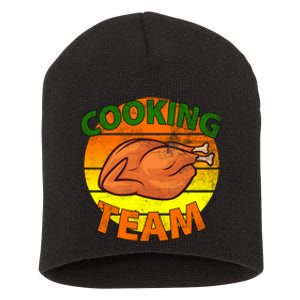 Thanksgiving Cooking Team Family Matching Short Acrylic Beanie