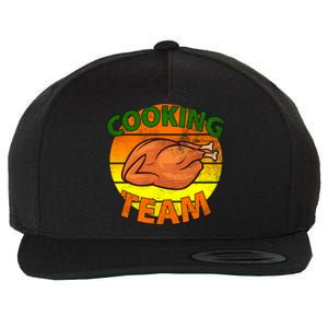 Thanksgiving Cooking Team Family Matching Wool Snapback Cap