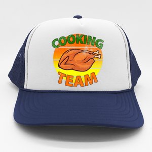 Thanksgiving Cooking Team Family Matching Trucker Hat