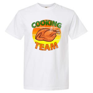 Thanksgiving Cooking Team Family Matching Garment-Dyed Heavyweight T-Shirt