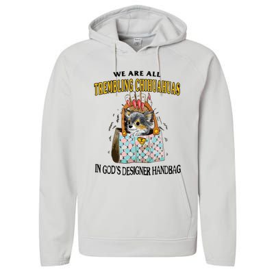 Trembling Chihuahua Performance Fleece Hoodie