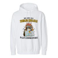 Trembling Chihuahua Garment-Dyed Fleece Hoodie