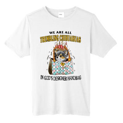 Trembling Chihuahua Tall Fusion ChromaSoft Performance T-Shirt