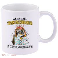 Trembling Chihuahua 11oz C Handle Ceramic Mug