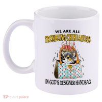 Trembling Chihuahua 11oz C Handle Ceramic Mug