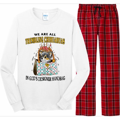 Trembling Chihuahua Long Sleeve Pajama Set