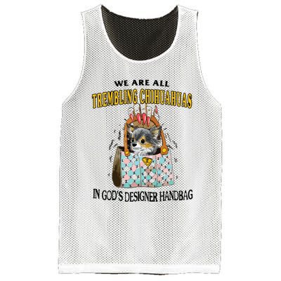 Trembling Chihuahua Mesh Reversible Basketball Jersey Tank