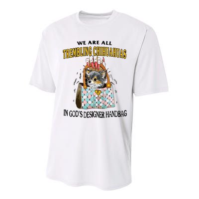 Trembling Chihuahua Performance Sprint T-Shirt