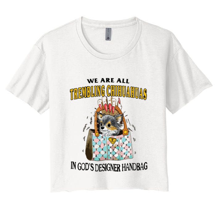 Trembling Chihuahua Crop Top