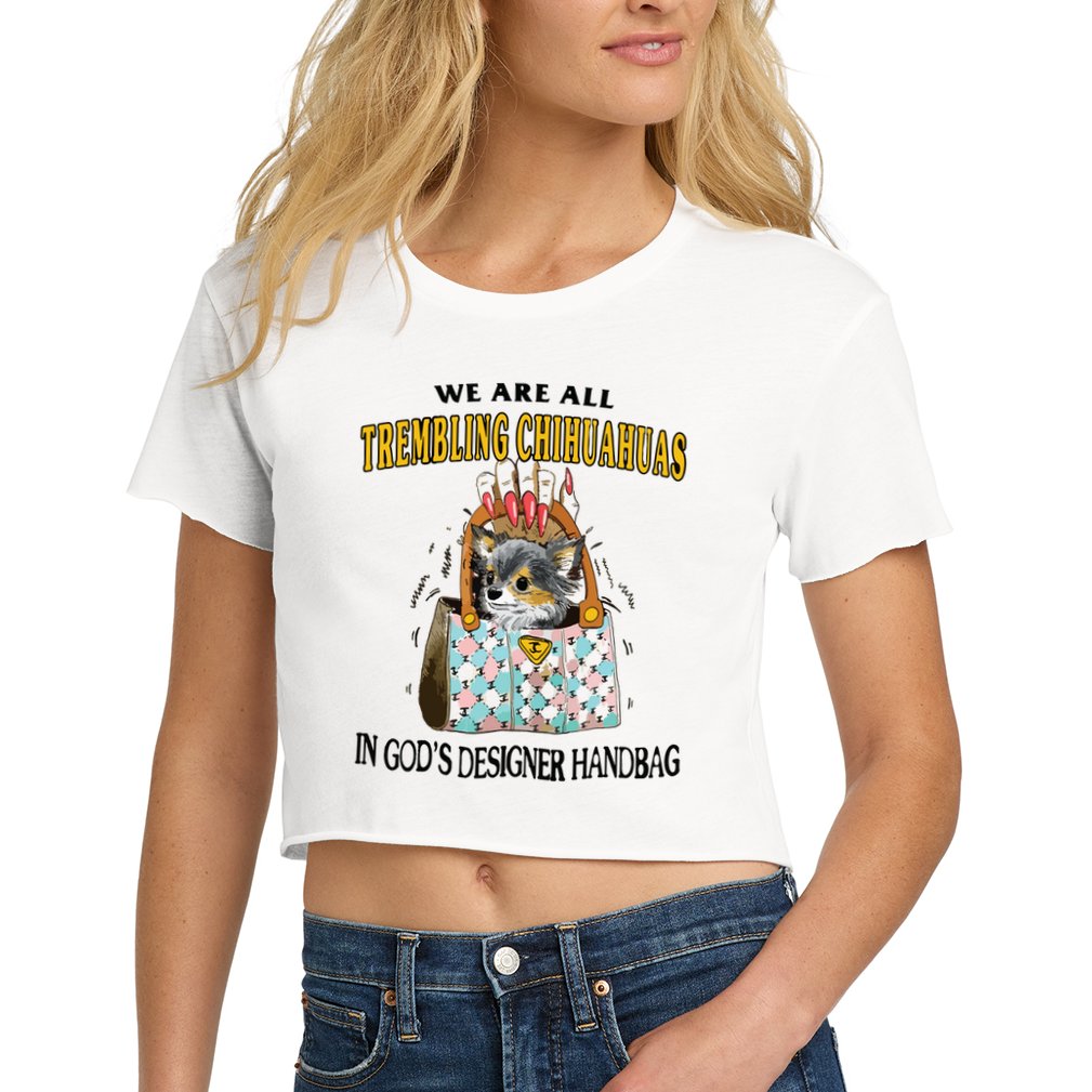 Trembling Chihuahua Crop Top