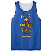 The Coolest Turkey Matching Family Turkey Thanksgiving Cute Gift Mesh Reversible Basketball Jersey Tank