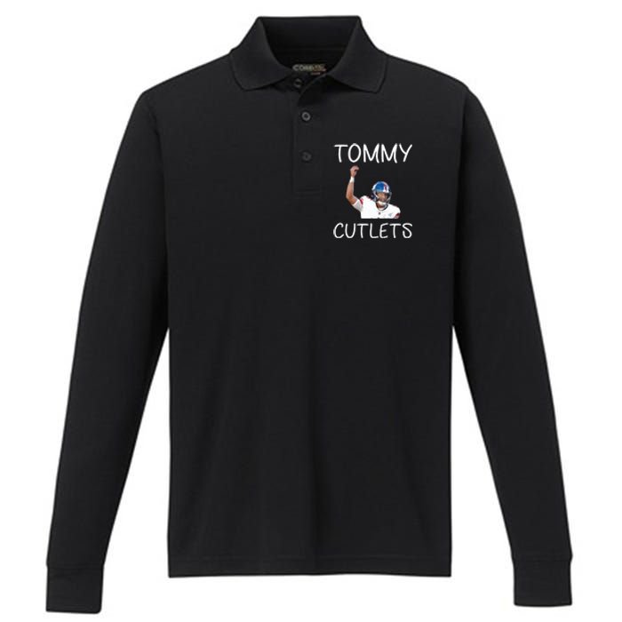 Tommy Cutlets Performance Long Sleeve Polo