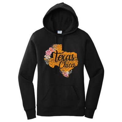 Texas Chica Texan Texas Map Texas Chica Women's Pullover Hoodie