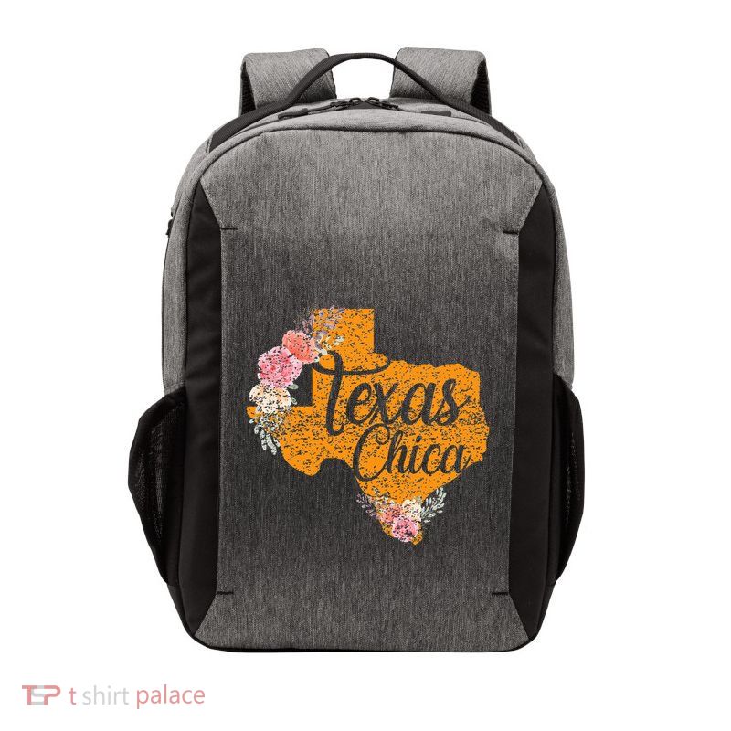 Texas Chica Texan Texas Map Texas Chica Vector Backpack