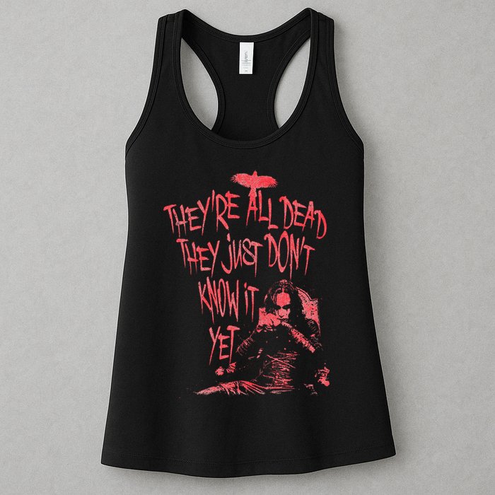 The Crow – They're All Dead Womens Tank Top