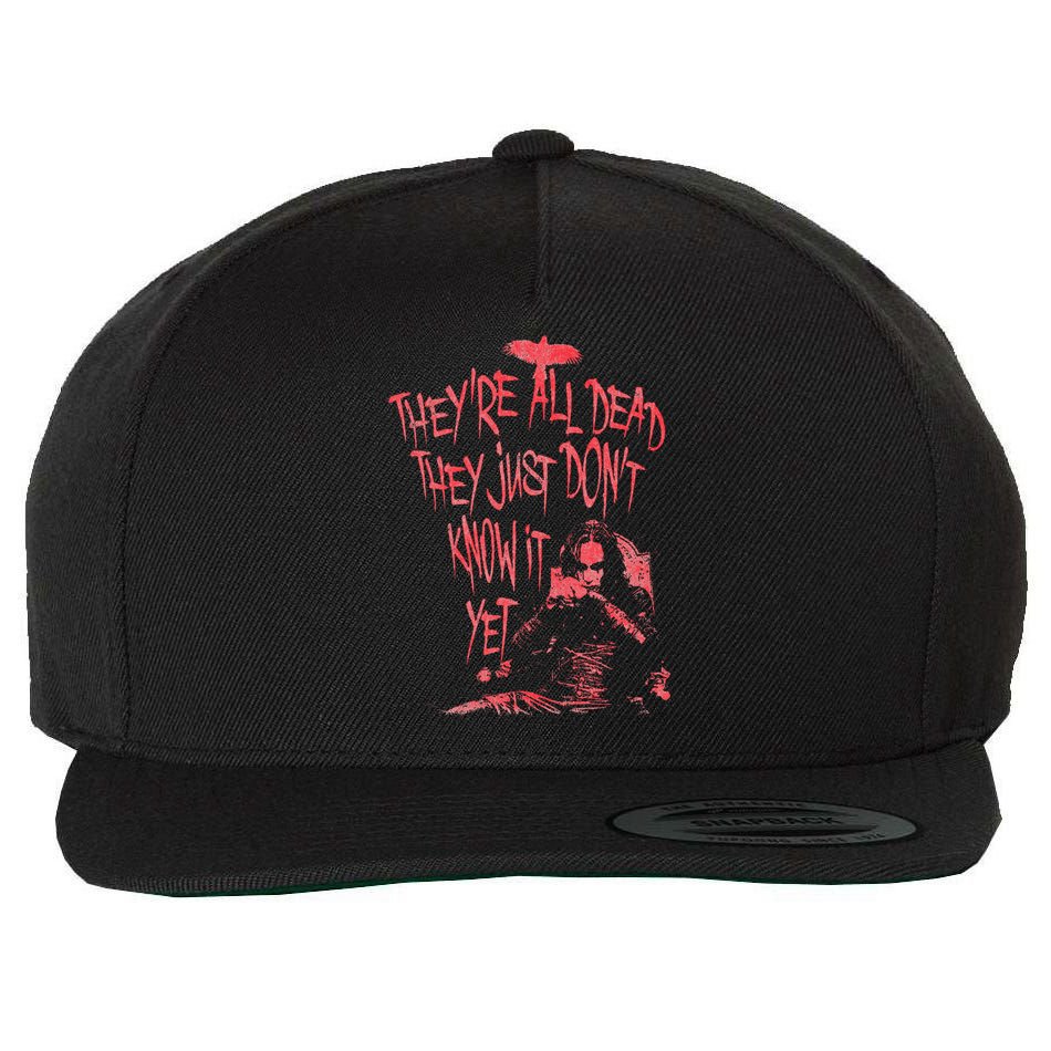 The Crow – They're All Dead Wool Snapback Cap