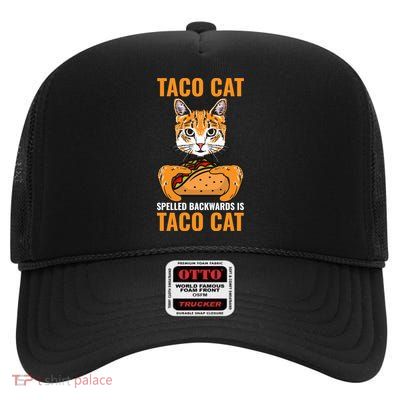 Taco Cat High Crown Mesh Back Trucker Hat