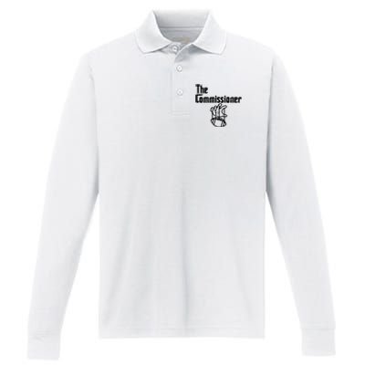 The Commissioner Performance Long Sleeve Polo