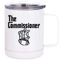 The Commissioner 12 oz Stainless Steel Tumbler Cup