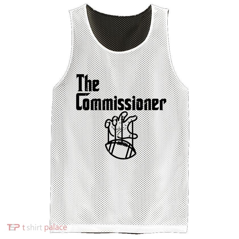 The Commissioner Mesh Reversible Basketball Jersey Tank
