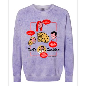 Ted&X27;S Cookies Colorblast Crewneck Sweatshirt