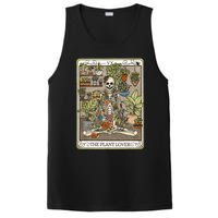 Tarot Card The Plant Lover Skeleton Spooky PosiCharge Competitor Tank