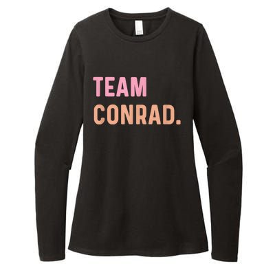 Team Conrad Womens CVC Long Sleeve Shirt